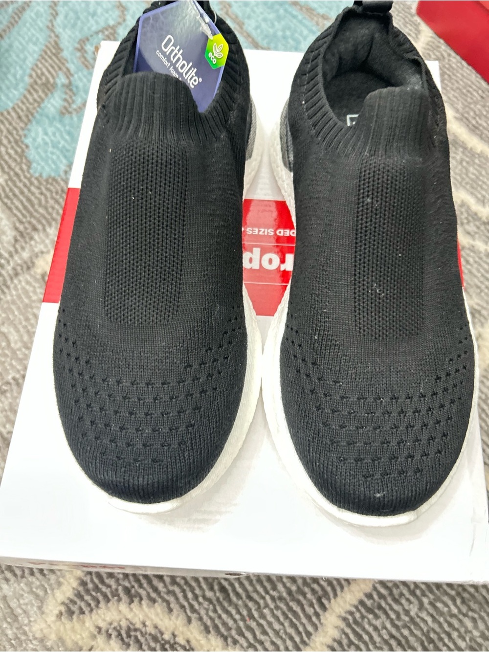 Propet  Men’s Black Ortho Sneakers  Size 8.5